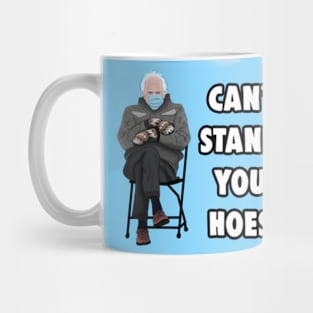 Bernie Sanders Sitting With Mittens Meme Mug